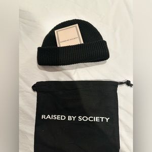 Raised By Society beanie